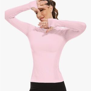 🌸 90 Degree by Reflex Seamless Zaza Long Sleeve Workout